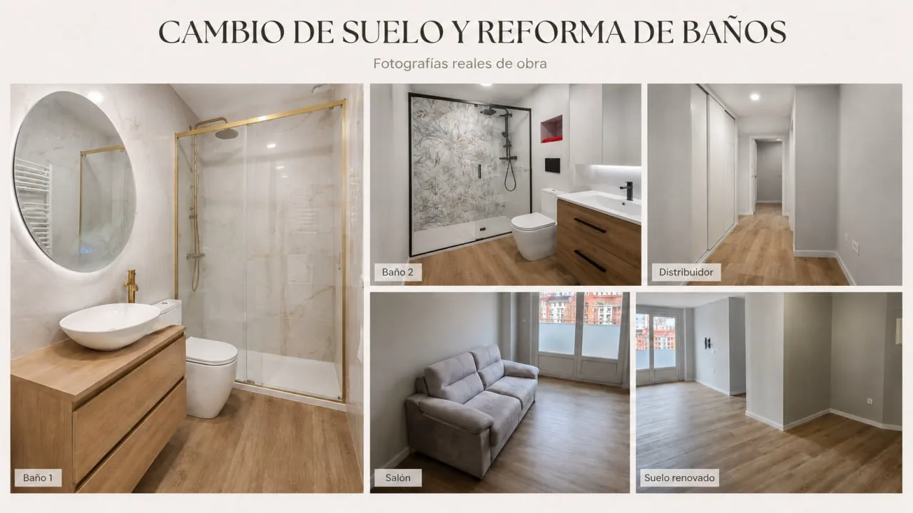 Reforma de baño y suelos - ISAR