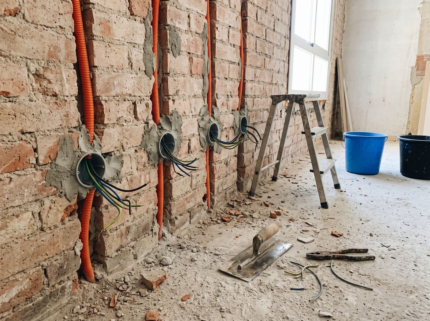 Preinstalación eléctrica en reforma - ISAR Reformas